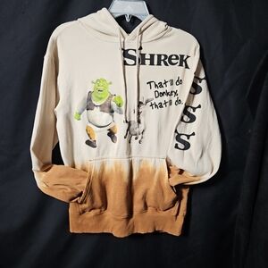 Shrek Pullover Hoodie "That'll Do Donkey" Adult Size Small 34/36 By Dreamworks